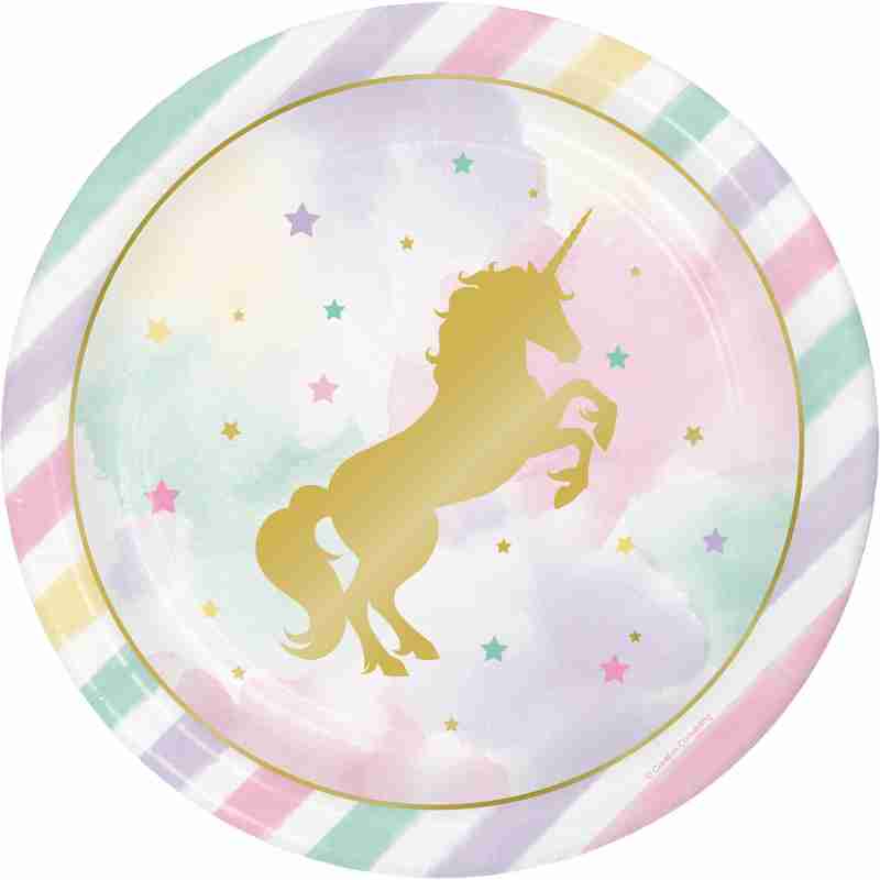 Goldenes Einhorn - Deko Kindergeburtstag